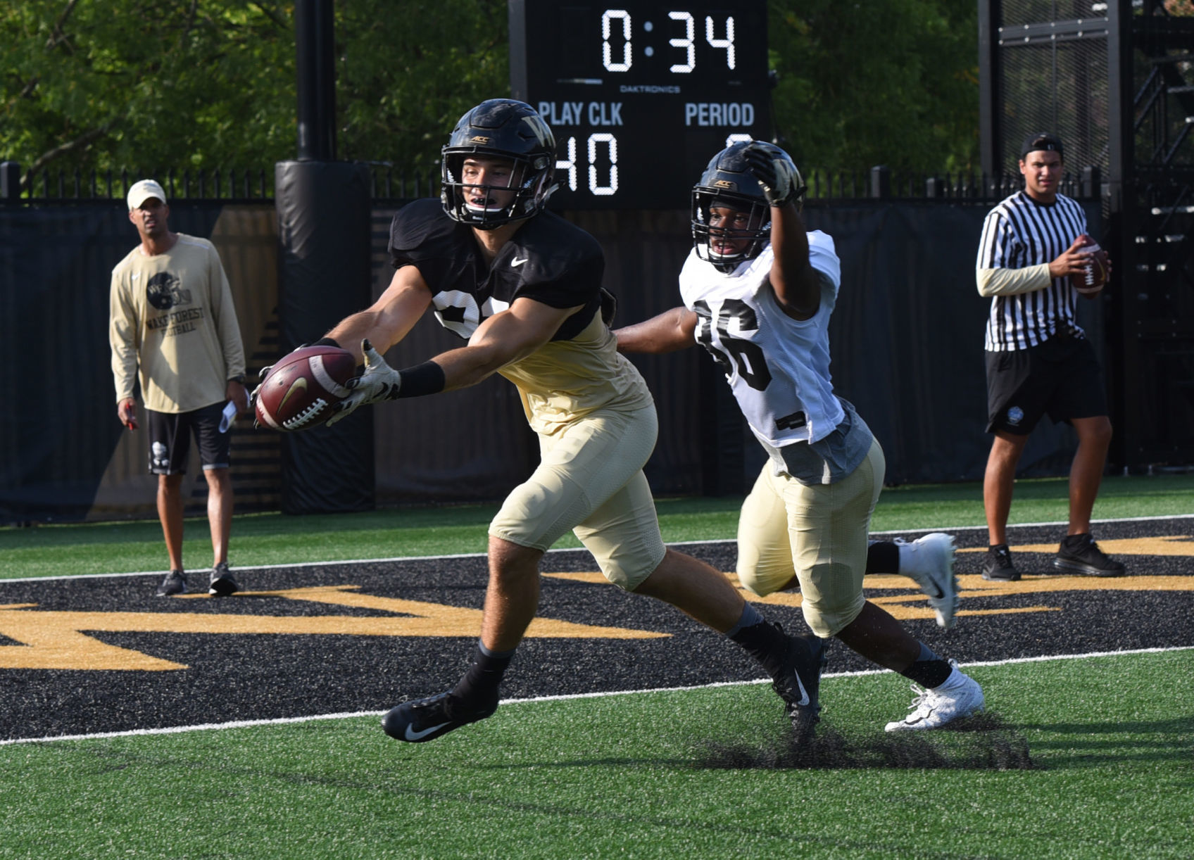 Wake Forest football practice